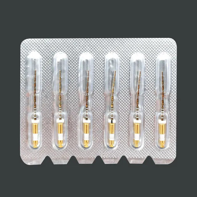 Dental Wave Gold One Files 6pcs/pack Reciprocational Large Primary Files Rotary Dental Endo NITI Files Endodontic Dental Files