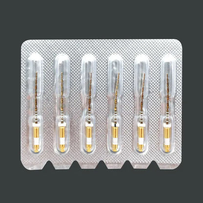 Dental Wave Gold One Files 6pcs/pack Reciprocational Large Primary Files Rotary Dental Endo NITI Files Endodontic Dental Files
