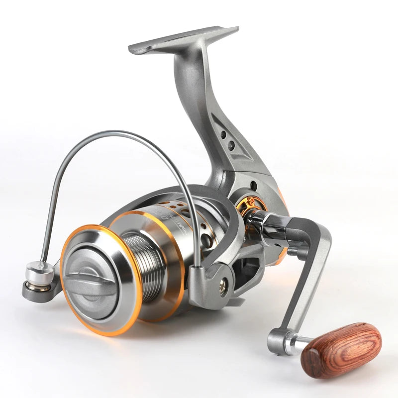 BILLINGS DC 1000~7000 Series,5.2:1 Gear Ratio,26LB Max Drag,CNC Metal Spool,Spinning Fishing Reel,For Freshwater Saltwater