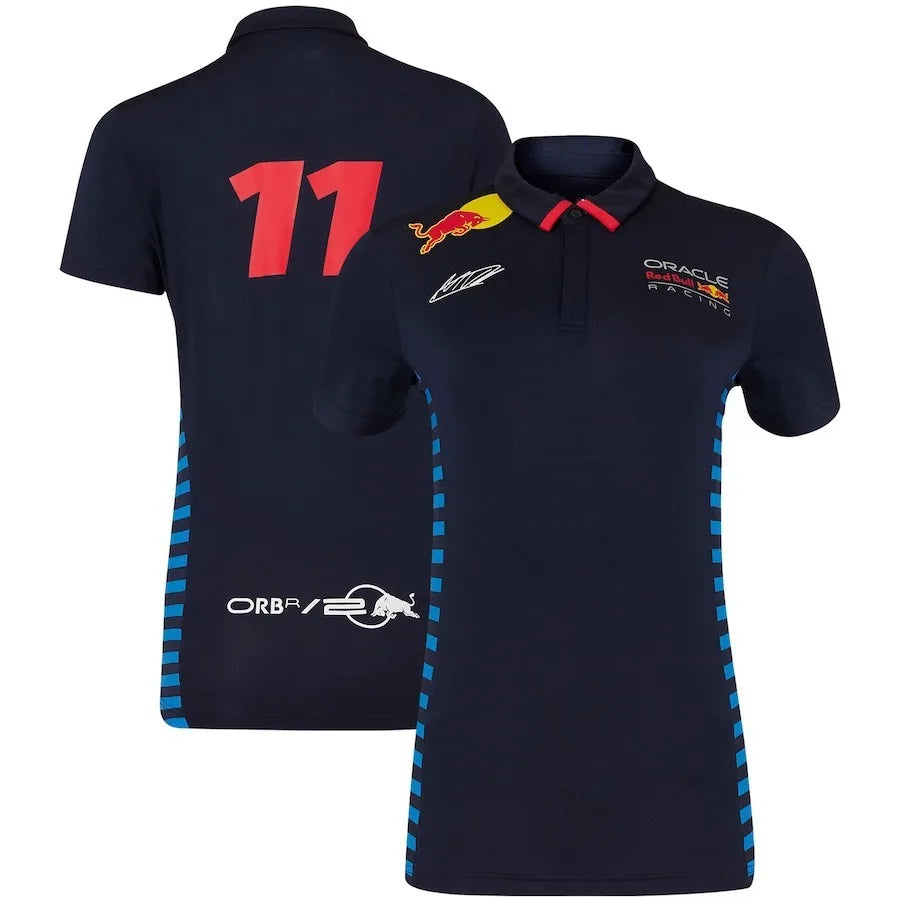 2024 New Formula 1 Red Bull Team Racing Official Website Racing Polo Shirt Jersey Outdoor Sports Jersey Adult and Women Training