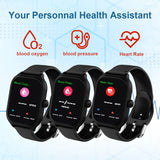 LAXASFIT New H9 Pro Max Smart Watch Dial to Answer Calls Calorie Tracking Heart Rate Oximetry Monitoring Bluetooth Smartwatch