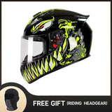 Full Face Helmet Motocross Helmet Breathable Helmet Wear-Resistant Helmet For Motorcycle Anti-Fall Motorcycle Helmets Supplies