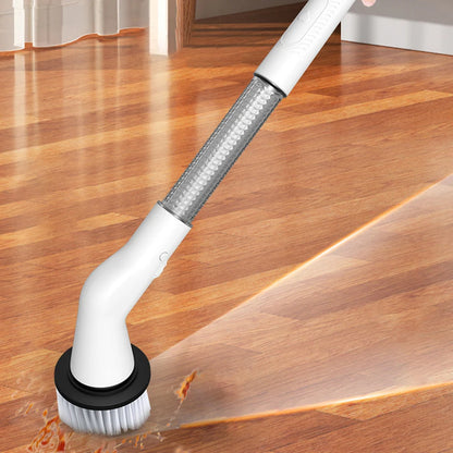 Cepillo de limpieza eléctrico 5 en 1, multifuncional, inalámbrico, giratorio, para baño, cocina, ventanas e inodoro.