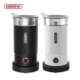 HiBREW Milk Frother Frothing Foamer Chocolate Mixer Cold/Hot Latte Cappuccino Fully Automatic Milk Warmer Cool Touch M1A