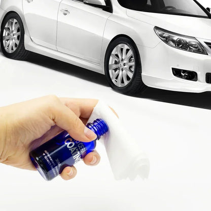 Recubrimiento de vidrio hidrofóbico 9H para automóvil, recubrimiento cerámico líquido, cuidado de pintura para motocicletas, antiarañazos, detallado de automóviles, recubrimiento de vidrio, pulido para el cuidado del automóvil. 