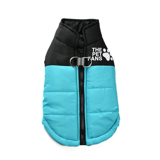 Warm Pet Clothing Winter Reflective Dog Costume Soft Windproof Zipper Jacket Coat With D-ring For Small Dog Chihuahua Labrador