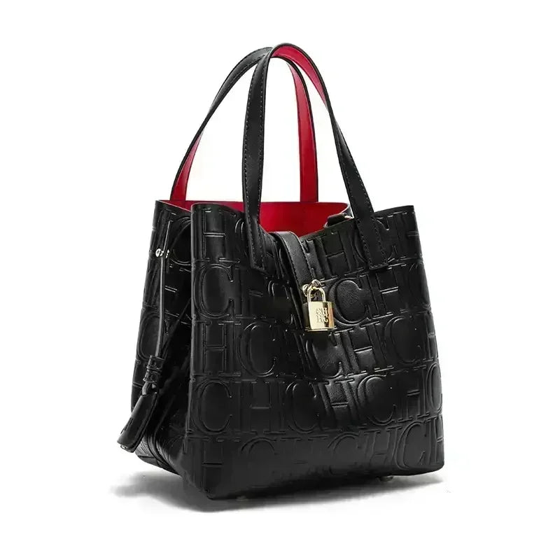 CH Brand Women's Handbag Large Capacity, Letter Elements Women's Handbag 2025 Classic Fashion Shoulder Bag