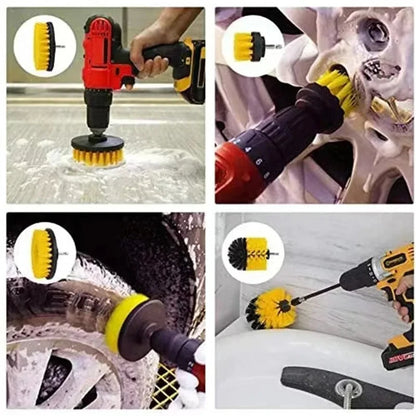 Kit de cepillos eléctricos para taladro de 22/3 piezas, cepillo de fregado eléctrico para alfombras, superficies de baño, bañeras, muebles, duchas, azulejos, neumáticos, herramienta de limpieza 
