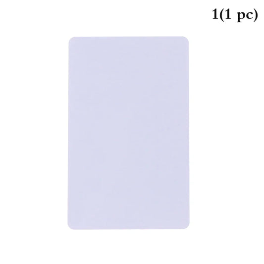 Blank NFC Smart Card Tag, White Cards, S50 Mifare, 13.56MHz, RFID Read and Write, 1 5pcs 