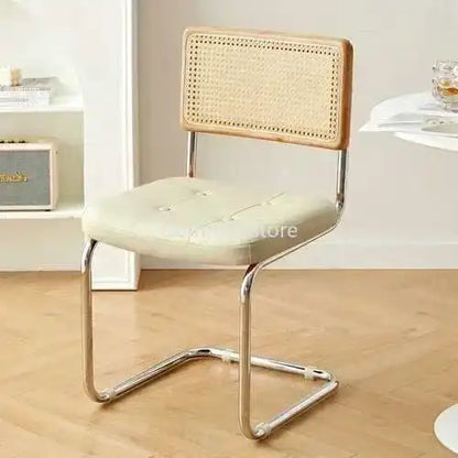Kitchen Office Outdoor Dining Chairs Modern Luxury Salon Relax Cesca Chair Restaurant INS Sillas Para Comedor Furniture WK50DC