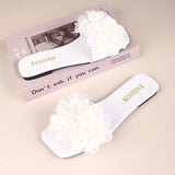 Women Flat Slippers Casual Walking Flower Shoes Female Summer Fashion Dress Sandals Outdoor Shallow Slippers Home Slides Women
