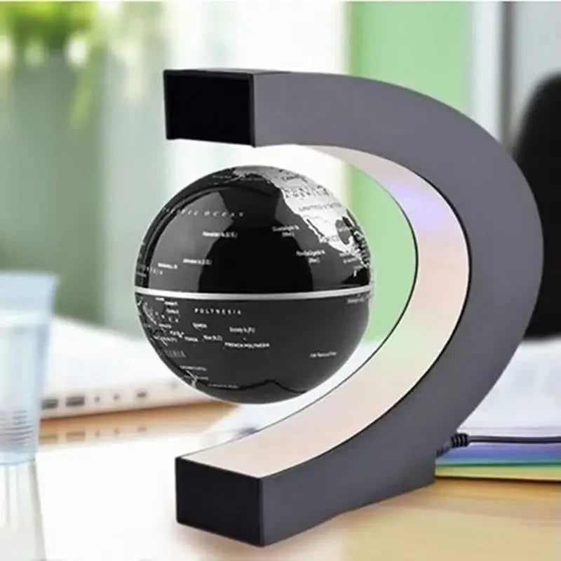 Magnetic Floating Levitation Globe LED World Map Electronic Anti-Gravity Lamp Novelty Ball Light Home Decor Lamps Birthday Gifts