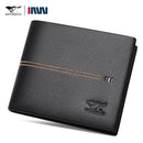 Septwolves Genuine Leather Wallets For Men Original Leather Wallet Man Cowhide Wolf Pattern With Brand Box Father Lover Gift