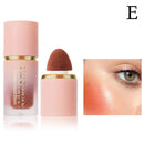 Handaiyan Matte Glitter Face Liquid Blusher Smooth Cheek Eye Mousse Blush Highlighter Stick Rouge Waterproof Contour Makeup