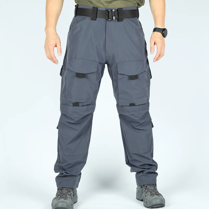 Men's Urban Ops Tactical Cargo Pants Work Casual Water Resistant Hiking Climbing Pants for Men Combat Trousers Army Combat Pants