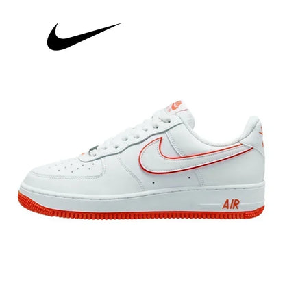 NIke Air Force 1 07 Bits For Men And Women, Embarkation , Classics, All White, Casual Sneakers, Af 1 Sports Zelongmulti Role Boa