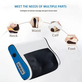 Multi-Functional Neck and Shoulder Massager, Household Neck and Back Kneading Tool with Multiple Adjustable Hot Compress Massage