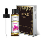 Óleo Essencial Natural de Plantas EUQEE 10ml com Conta-gotas para Difusor e Umidificador – Lavanda, Jasmim, Eucalipto e Baunilha