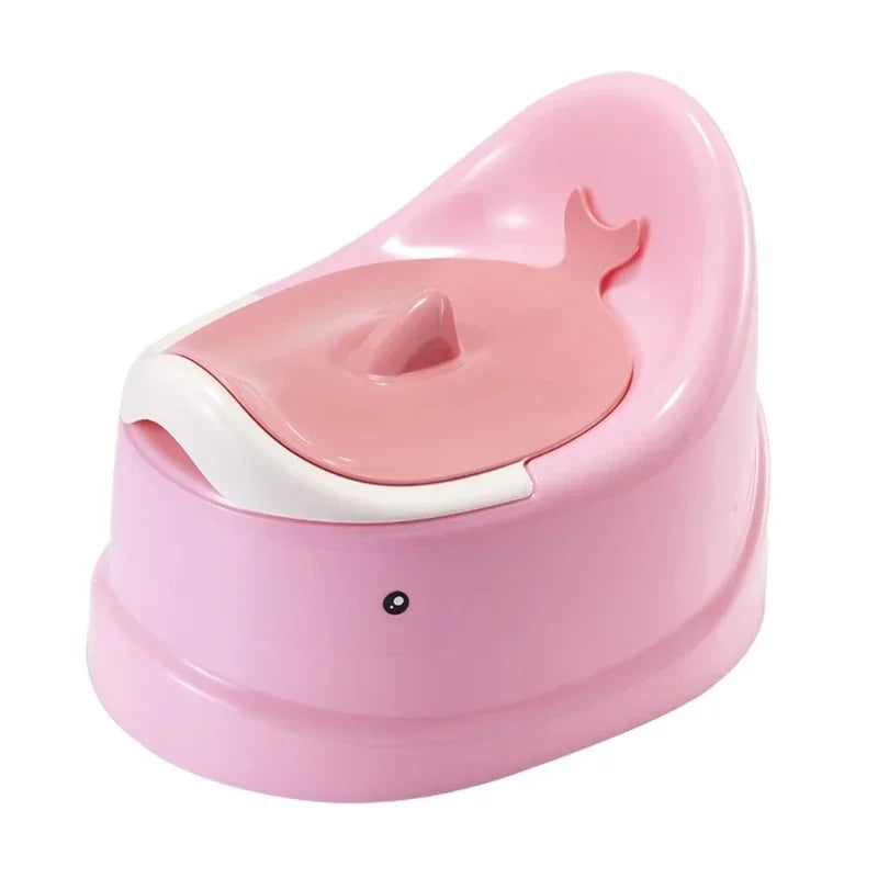 Toddler Potty Baby Toilet Trainer, Portable Training Toilet for Travel, Stable and Safe Oval Bottom Design, Non-Slip Potty