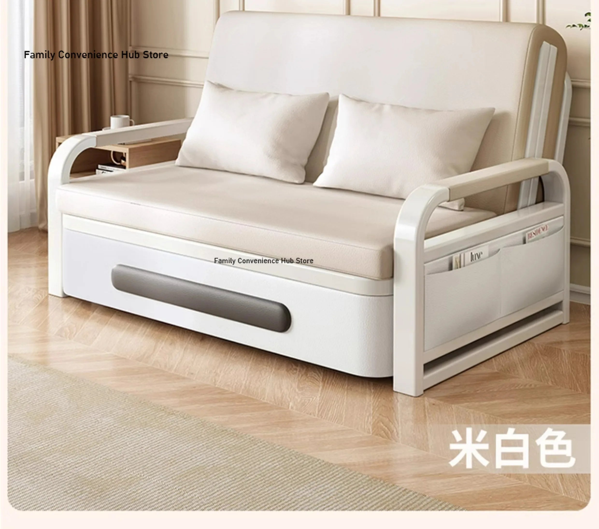Sofá cama plegable de doble propósito para apartamentos pequeños, muebles de sala de estar de celebridades de Internet, retrato simple y doble multifunción