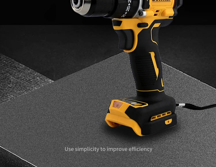 DeWalt DCD805 20V Brushless Cordless Impact Drill 1/2 Rechargeable  Variable Speed Power Supply Powerful Electric Tools