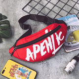Moda Cintura Fanny Pack Belt Mulheres Homens Travel Bag Peito Bolsa Peito Bolsa Bala Pack Bolsa de Ombro Confortável