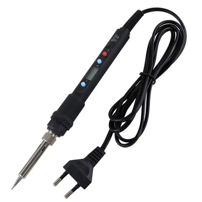 7 in 1 Wood Embossing Burning Carving Pyrography Pen Kit 60W / 80W Adjustable Temperature Soldering Iron Hand Operated Tools Set