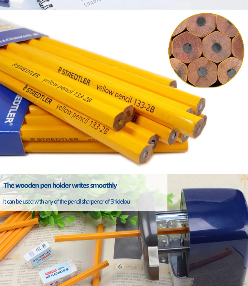 12pcs STAEDTLER Pencil HB/2B School Stationery Office Supplies Drawing Sketch Pencil Student Art Supply
