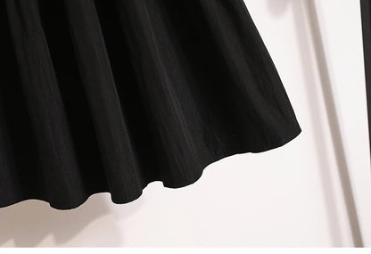 Plus Size Shirts & Blouses Women Summer 2025 New Arrival Korean Fashion Tops Short Puff Sleeve Loose Sweet Blouse Woman L-4XL