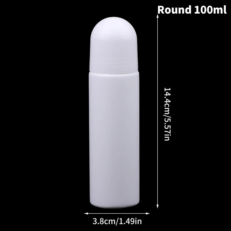 30ML-100ML DIY Deodorant Containers Roller Bottles For Essential Oils Empty Refillable Roll On Bottles