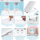 O-Shaped Toilet Seat Slow Close Quiet Lid Thickened Durable for Both Adults Children Universal Bathroom Accessories