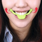 New Smile Corrector Silicone Anti Wrinkle Tool Thin Face Oral Exercise Maker Lip Trainer Big Mouth Toy For Cheek Jaw New