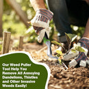 Hand Weeder Tool Weed Puller Tool for Garden Weeding Digger Tool with Ergonomic Handle for Weed Removal Farmland Transplantation