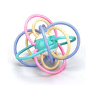 Baby Toys 0 12 Months Rotating Rattle Ball Grasping Activity Baby Development Toy Silicone Teether Sensory Toys for Babies Gifts