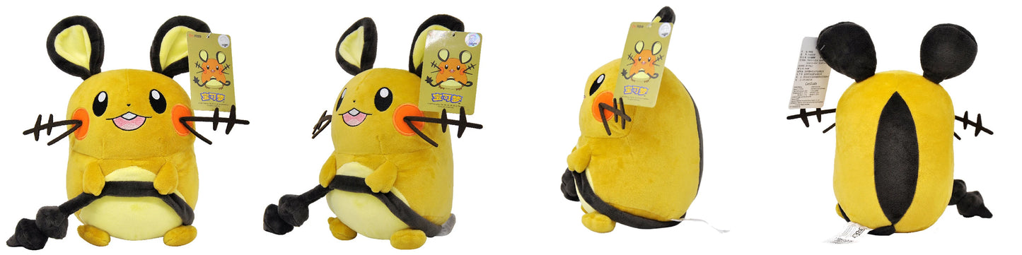 Peluche de Pokémon de alta calidad con etiqueta, dibujo animado de Pikachu, Charmander, Squirtle, Bulbasaur, muñeco de peluche, regalo para niños.