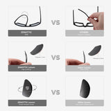 ZENOTTIC Polarized Sunglasses for Men Shades Lightweight TR90 Frame UV400 Protection Square Outdoor Travel Driving Sun Glasses