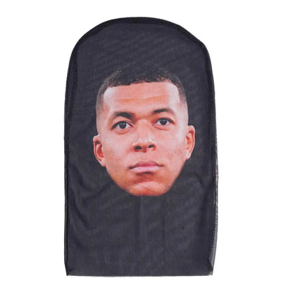 Máscara creativa de Kanye con impresión 3D, malla elástica, máscara facial completa, tocado para cosplay, artículos novedosos, accesorios de fiesta para cosplay para hombres y mujeres