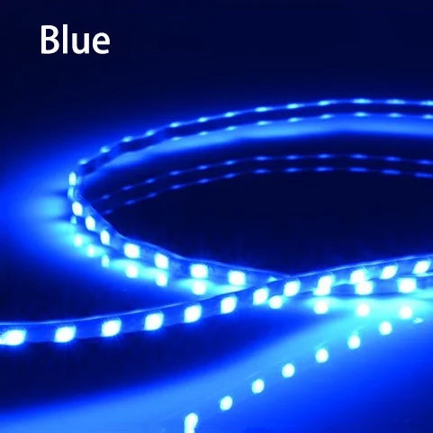 135CM-30CM Waterproof Car Auto Decorative Flexible LED Strip Light Car LED Daytime Running Light Car Strip Light DRL Strip 12V