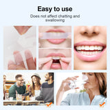 14pcs/box 9D Teeth Whitening Strips Toothpaste Gel Oral Hygiene Care Double Elastic Teeth Bleaching Strips False Teeth Veneers