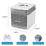 2025 New Portable Air Conditioner with Ultraviolet Germicidal Lamp USB Air Cooler Desktop Mini Cooling Fan