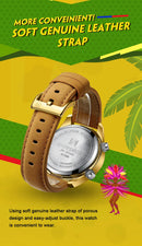 NAVIFORCE Luxury Original Watches For Men Casual Sport Chronograph Alarm Quartz WristWatch Leather Waterproof Digital Clock 9163