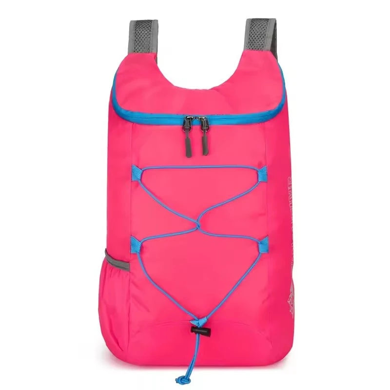 Multi Functional Folding Waterproof Sports Backpack Outdoor Camping and Hiking Portable Daily Bag Travel Backpack