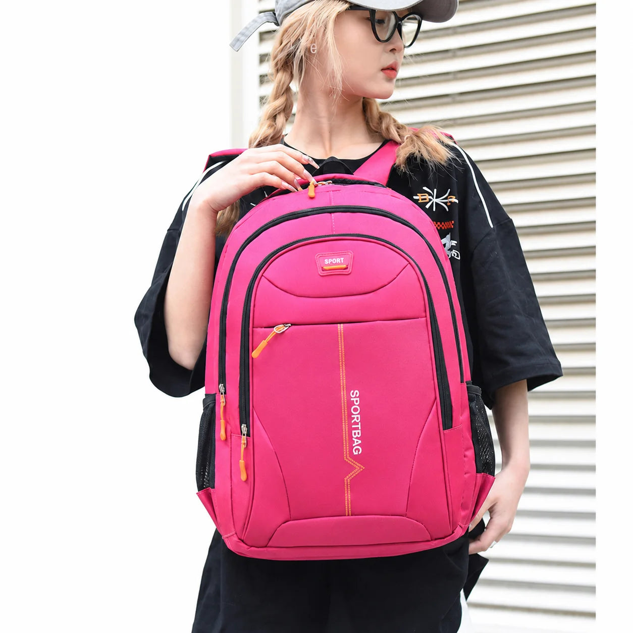 15.6 Inch Laptop Backpack Water-Resistant Daily Use Backpack Laptop Backpack Multi-Compartment For Traveling Trekking Day