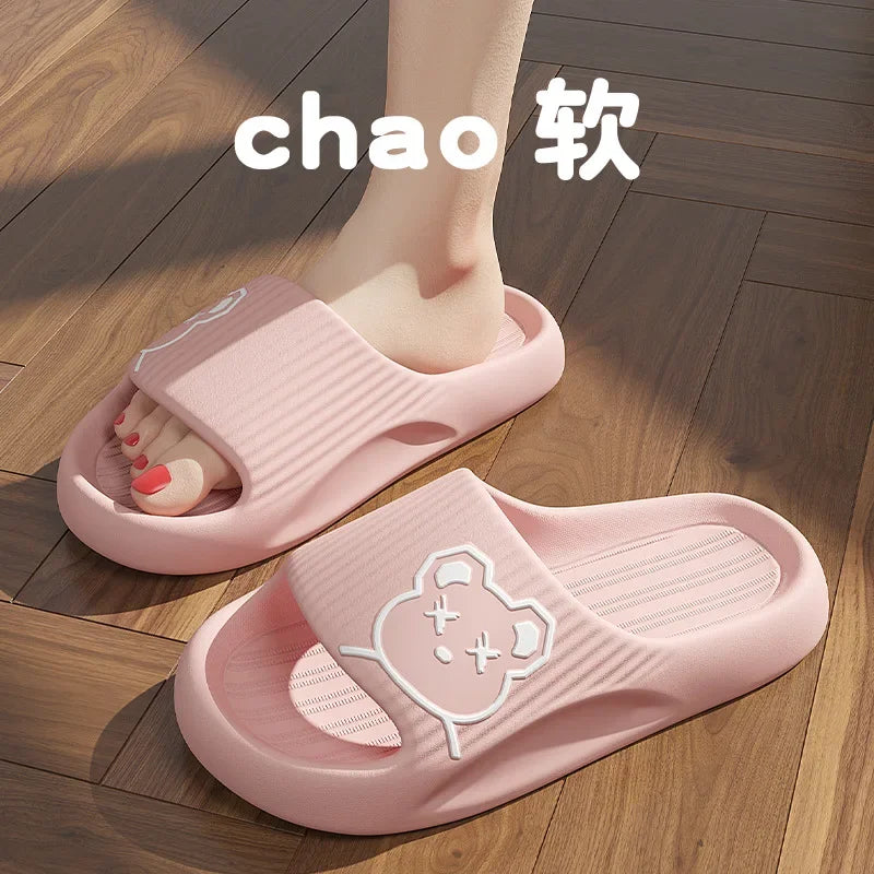 Boys and Girls Indoor Children's Slippers Anti-slip and Wear-resistant EVA Sandals Thick-soled Non-slip Children's Home Shoes