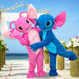 Disney Mickey Minnie Mouse Mascot Costume Anime Cartoon Character Cosplay Clothes Stitch Winnie Bear Party Halloween Adult Gift