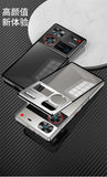 Funda con marco de metal magnético para Nubia Z60 Ultra, carcasa trasera de acrílico y metal, a prueba de golpes, ultrafina, para Nubia Z60 Ultra
