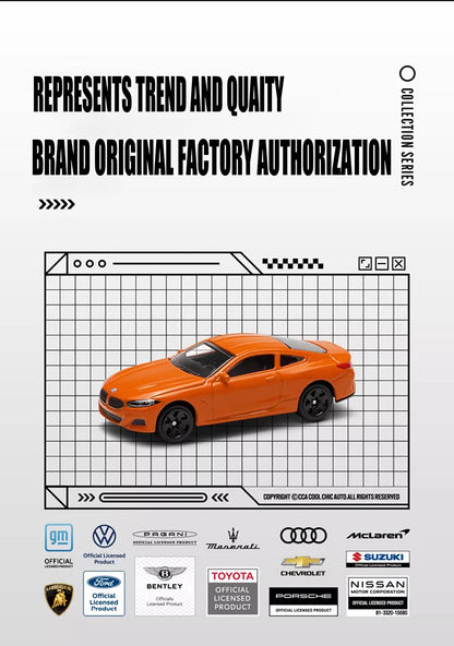 CCA MSZ 1:64 Porsche BMW AE86 Exquisite hanging model classic car static car model alloy die-casting car model collection toy