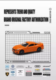 CCA MSZ 1:64 Porsche BMW AE86 Exquisite hanging model classic car static car model alloy die-casting car model collection toy