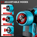 1000ML Electric Spray Gun Cordless Paint Sprayer Auto Furniture Household Sprayer Flow Control Power Tool For 21V 18V Battery