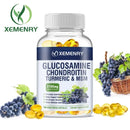 Glucosamine Chondroitin MSM Turmeric Boswellia - Antioxidant, Supports Joint and Bone HealthSupplement